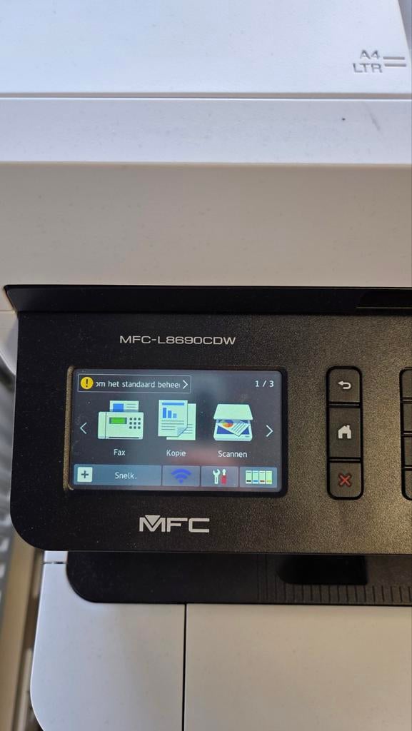 Brother mfc L8690 cdw printer/scan/copy extra lade en inkt, Computers en Software, Ophalen, Faxen