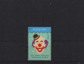 NVPH 2870 Postfris Circus Herman Renz Clown 2011, Ophalen of Verzenden, Na 1940, Postfris
