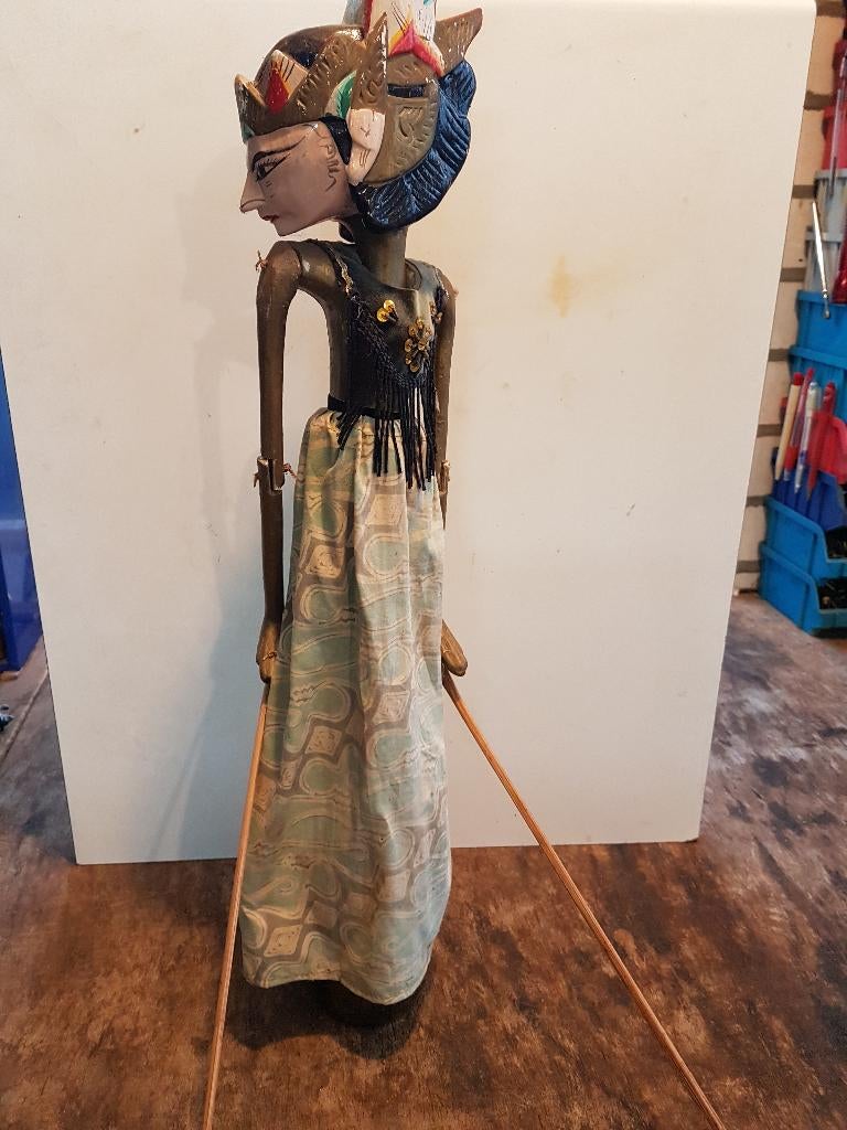 oude wajang pop., Antiek en Kunst, Kunst | Niet-Westerse kunst, Ophalen of Verzenden
