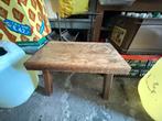 Eikenhouten tafeltje., 45 tot 60 cm, Minder dan 55 cm, Gebruikt, Ophalen of Verzenden