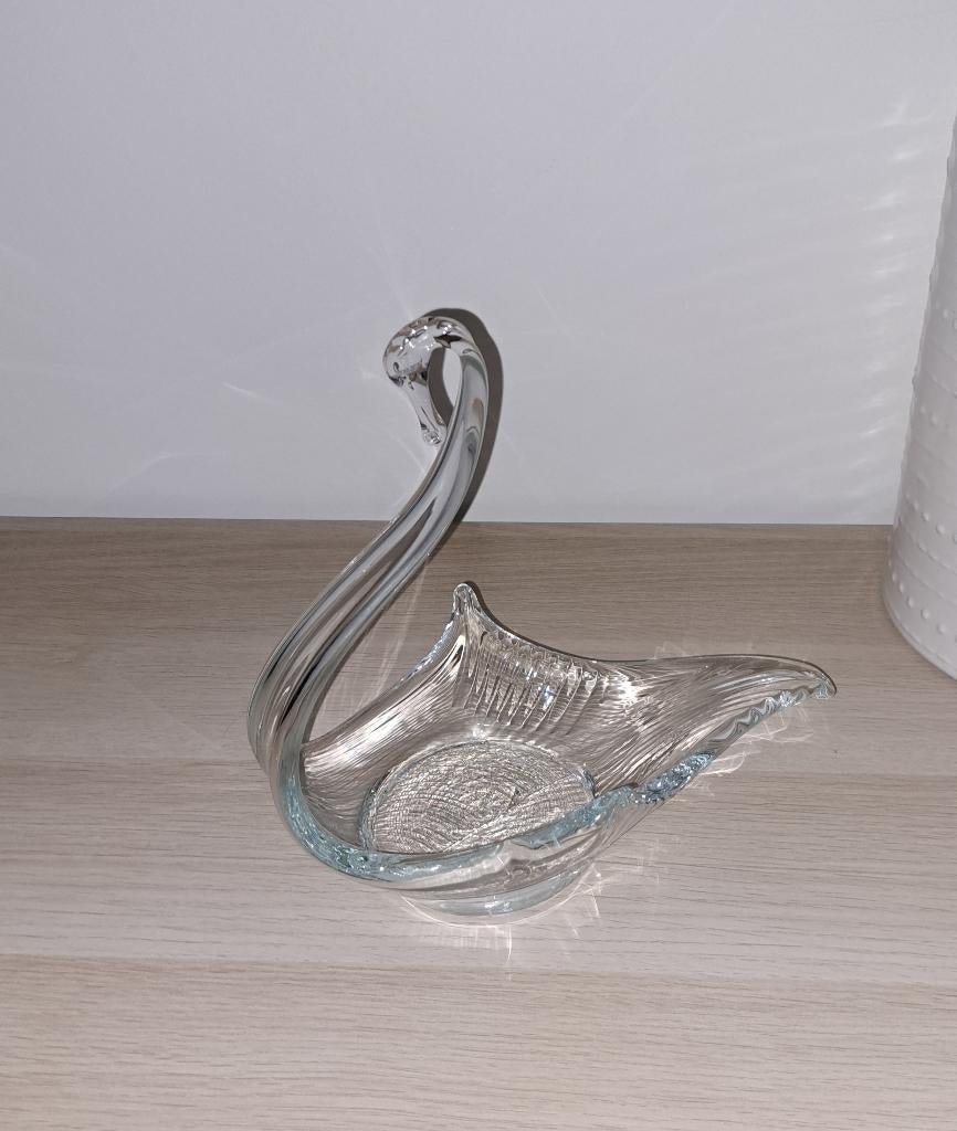 Prachtige Zwaan, Ophalen of Verzenden, Zo goed als nieuw, Glas