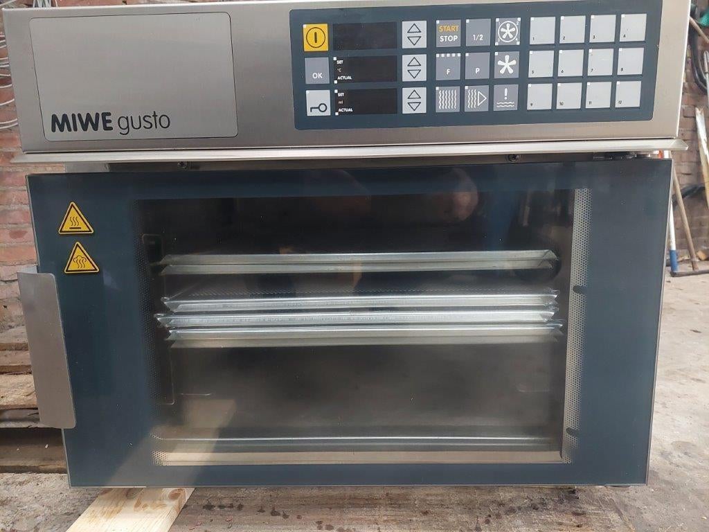MIWE Gusto Oven, Ophalen, Zo goed als nieuw, Met timer, Kijkvenster