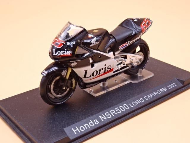 59706: Honda NSR 500 - Loris Capirossi - 2002 - Atlas 1:24, Ophalen of Verzenden, Zo goed als nieuw, Motor, Bachsatztstr. 54 D 72131 Ofterdingen, Germany