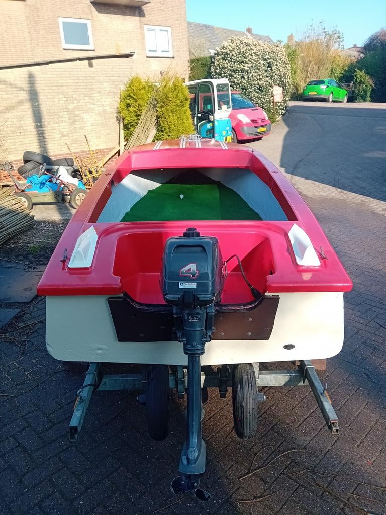 Leuke tour speedbootje, Watersport en Boten, Ophalen, Gebruikt, Minder dan 3 meter, Minder dan 70 pk