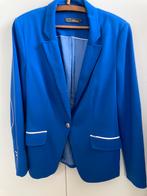 Mooie tricot colbert mt. 40 cobalt blauw, Maat 38/40 (M), Blauw, Ophalen of Verzenden, Zo goed als nieuw