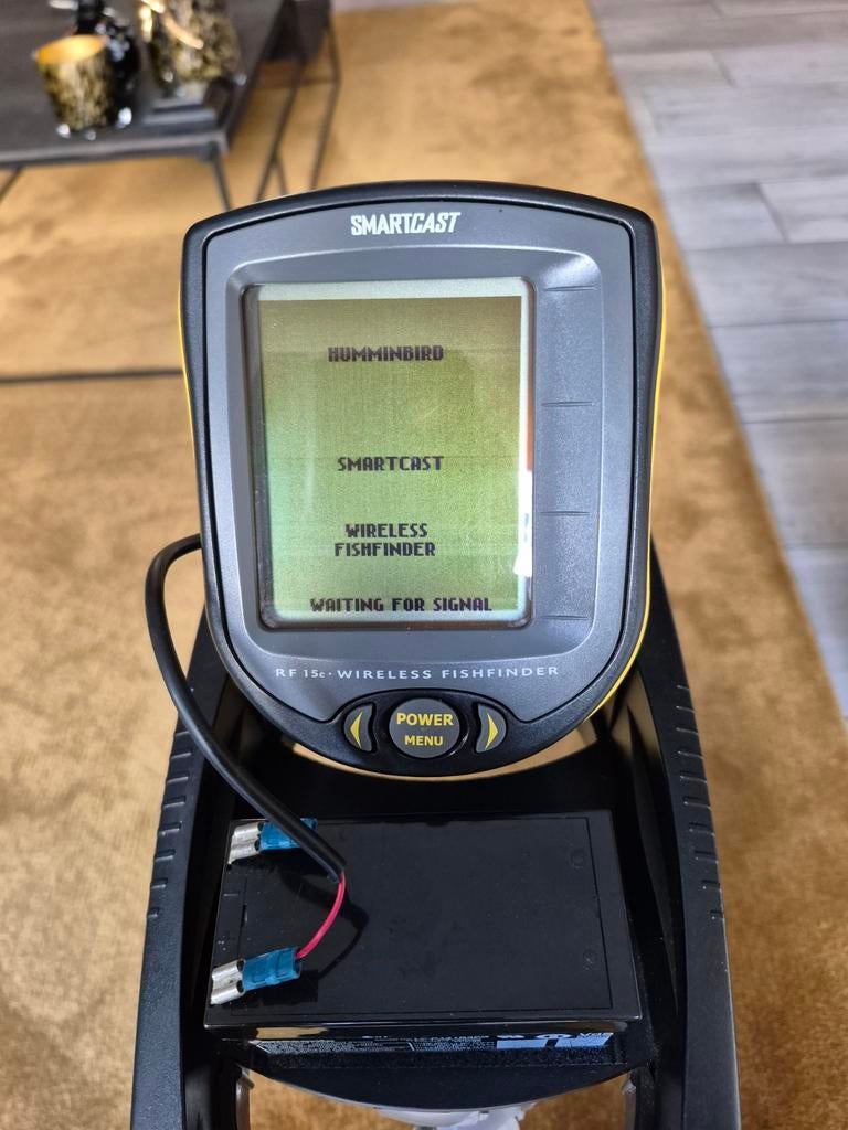 Oldschool fishfinder zgan, Ophalen, Zo goed als nieuw