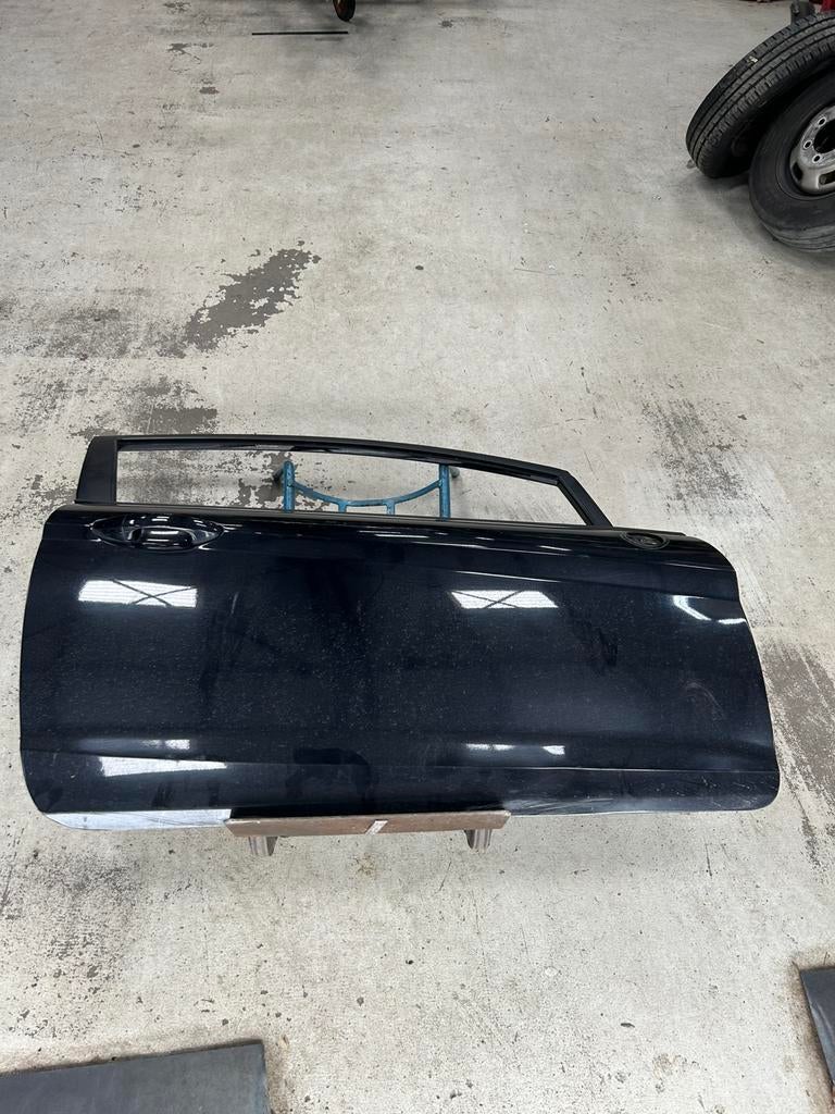 Ford Fiesta 6 rechter voorportier 3-deurs panther zwart, Ophalen, Voor, Ford, Deur