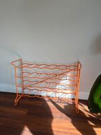 Oranje Tomado wijnrek - retro vintage, Ophalen, Zo goed als nieuw