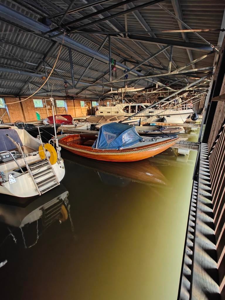 Helderse vlet sloep, Watersport en Boten, Sloepen, 30 tot 50 pk, 3 tot 6 meter, Binnenboordmotor, Benzine, Hout, Ophalen