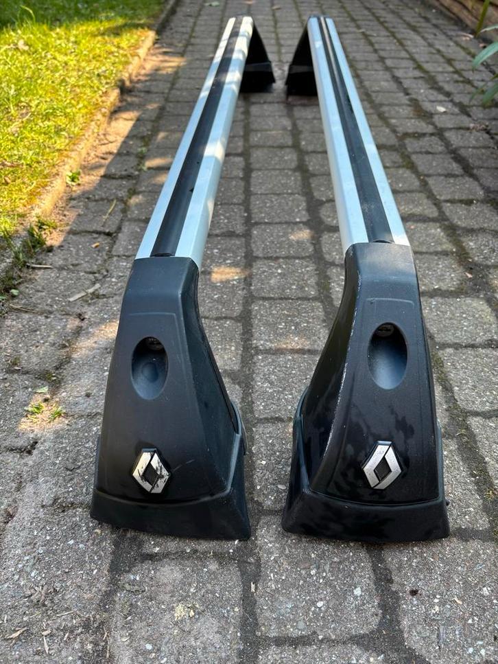 Originele Renault dakdragers (zonder dakrail), Auto diversen, Dakdragers, Ophalen, Gebruikt