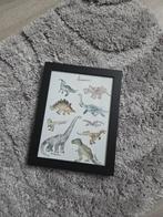 Fotolijst met dinosauriërs poster, Ophalen of Verzenden, Zo goed als nieuw