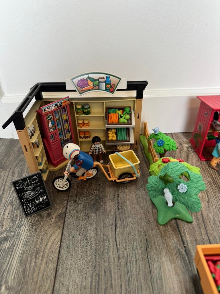 6 x Playmobil Country / boerderij / winkel, Kinderen en Baby's, Speelgoed | Playmobil, Ophalen of Verzenden, Zo goed als nieuw