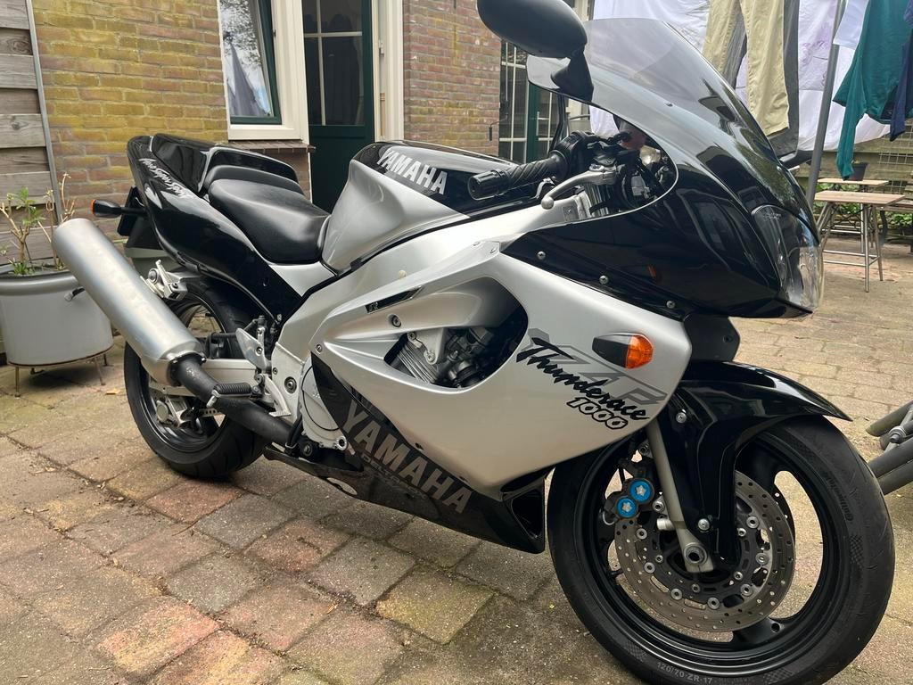 Yamaha YZF 1000 Thunderace, (bj 2001), Motoren, 4 cilinders, Motorrijbewijs A, Gebruikt, Super Sport
