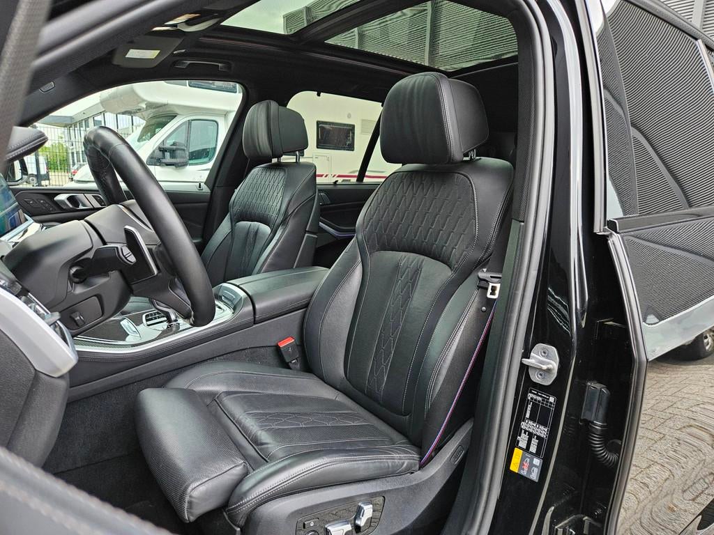 BMW X5 XDrive45e High Executive Pano Hud Acc Sky lounge 4wie, Gebruikt, Zwart, Vierwielaandrijving, Hybride Elektrisch/Benzine