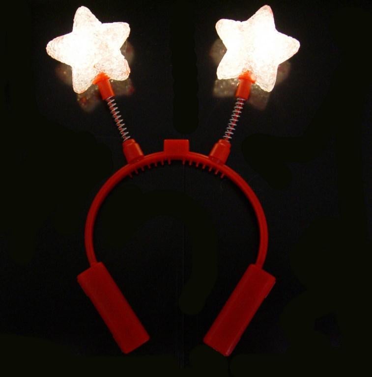 Partij Diademen lichtgevende EVA Sterren Bieden, Hobby en Vrije tijd, Feestartikelen, Ophalen, Nieuw, Carnaval