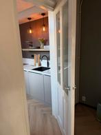 Stompe binnendeur 212,5x78 met glas, Doe-het-zelf en Verbouw, Deuren en Horren, Ophalen, Gebruikt, Minder dan 80 cm, Binnendeur