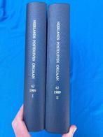 Ingebonden jaargang Neerlands Postduiven Orgaan 1989 NPO, Mannelijk, Postduif