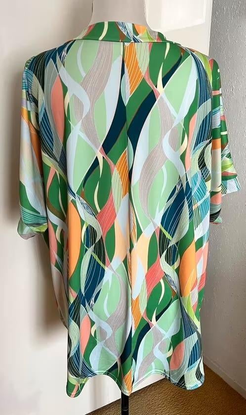 Top/tuniek maat 52, Ophalen of Verzenden, Zo goed als nieuw, Overige kleuren, Blouse of Tuniek