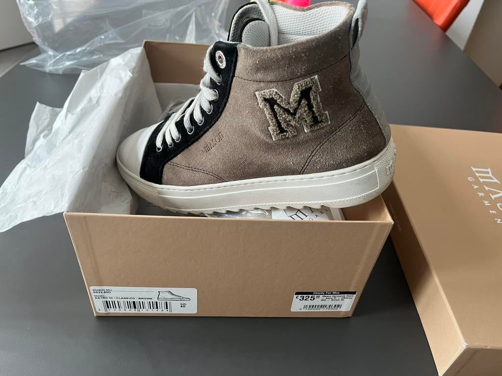 Mason Garments Astro Hi basketbal sneakers suede, Jongen of Meisje, Schoenen, Ophalen of Verzenden, Zo goed als nieuw
