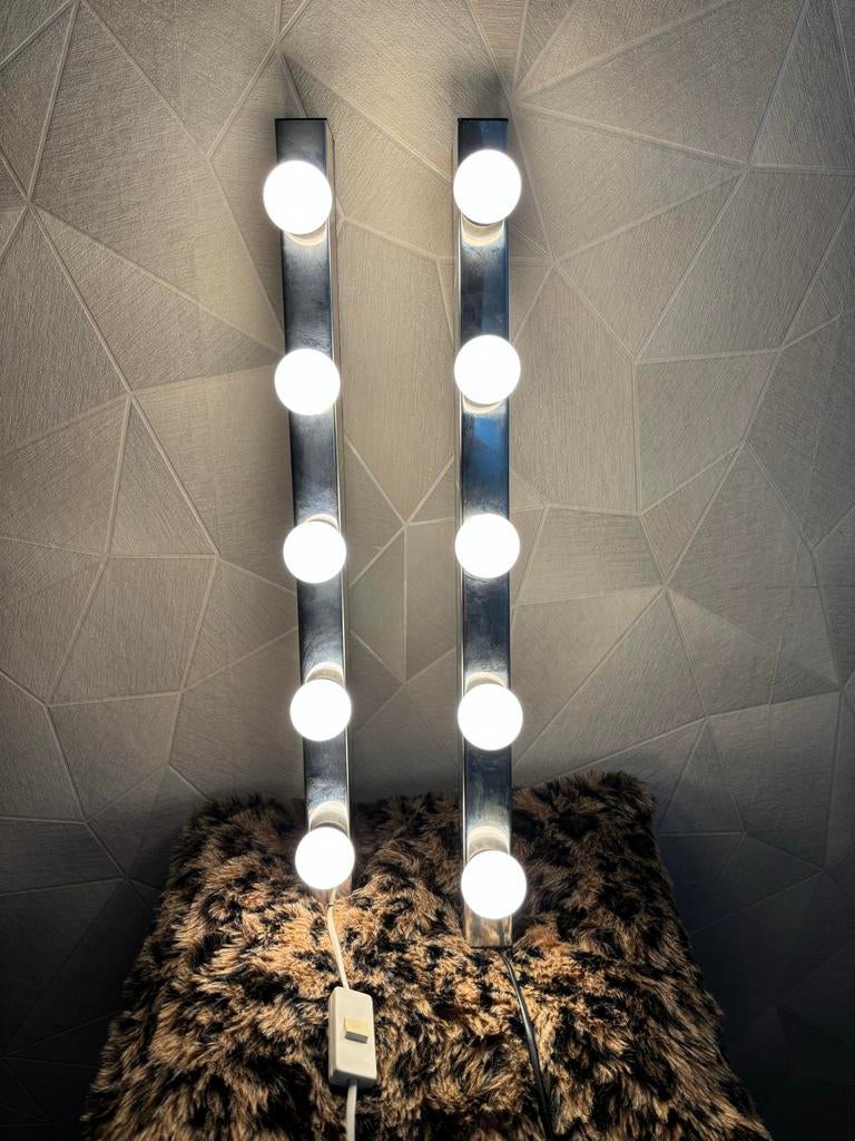 Ikea Musik wandlampen inclusief lampen (2 stuks), Ophalen, Gebruikt, Metaal