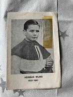 GEDACHTENIS PRENTJE VAN HERMAN WIJNS MET RELIKWIE, Ophalen of Verzenden, Zo goed als nieuw, Kaart of Prent, Christendom | Katholiek