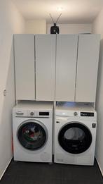 Nette witte opbergkasten (130x200x35,5 cm), Ophalen, Zo goed als nieuw