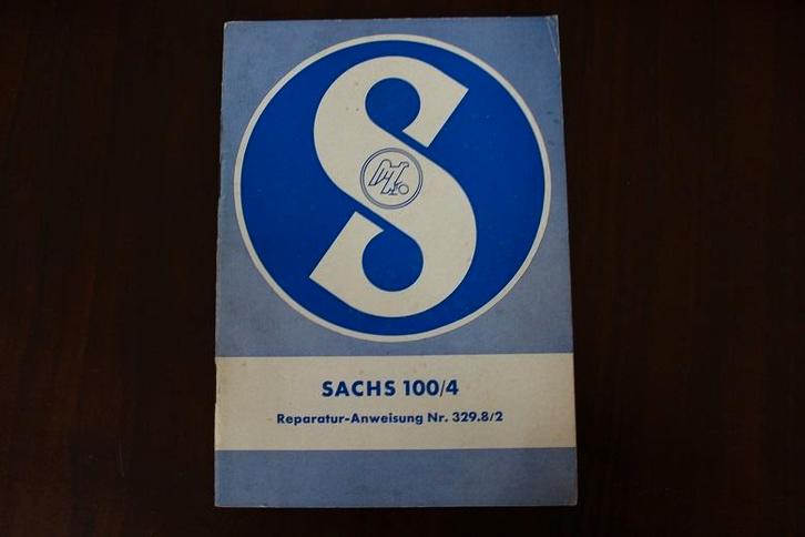 Sachs 100/4  reparatur anweisung werkplatsboekje 4 gang 97cc, Motoren, Handleidingen en Instructieboekjes, Overige merken, Ophalen of Verzenden