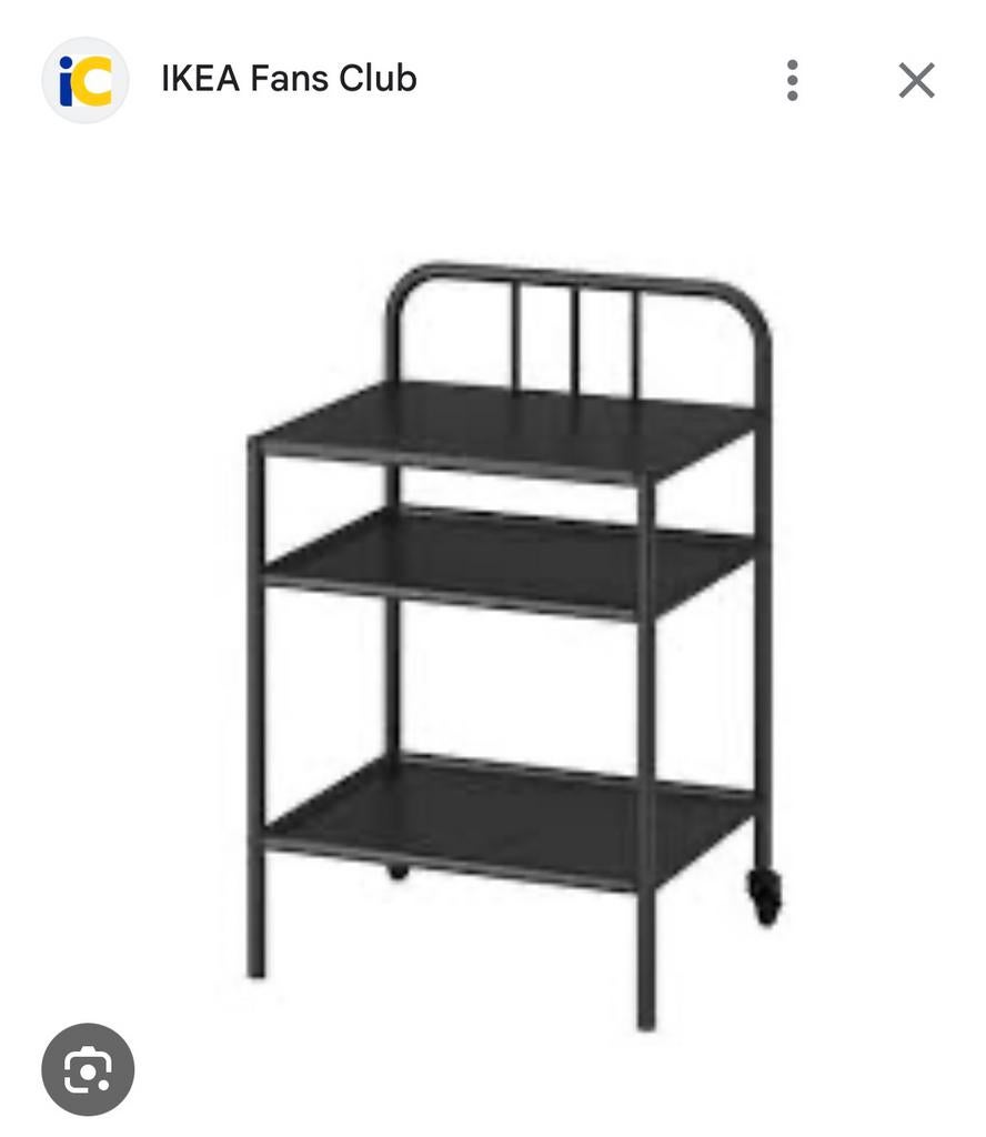 IKEA Fyresdal nachtkastje, Ophalen, Zo goed als nieuw, Minder dan 45 cm, 55 tot 70 cm