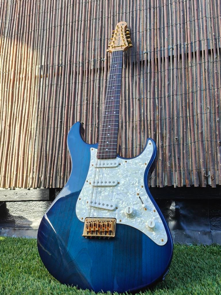 Zeldzame blauwe Yamaha Pacifica PAC-303 - Perfecte intonatie, Muziek en Instrumenten, Ophalen, Zo goed als nieuw, Solid body, Overige merken
