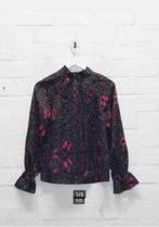 Ted Baker - Prachtige top - blouse maat 0/34 - Nieuw €145, Zwart, Nieuw, Ophalen of Verzenden, X