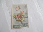 oude kinderkaart in een tobbe varen, Ophalen of Verzenden, 1940 tot 1960, Gelopen, Kinderen
