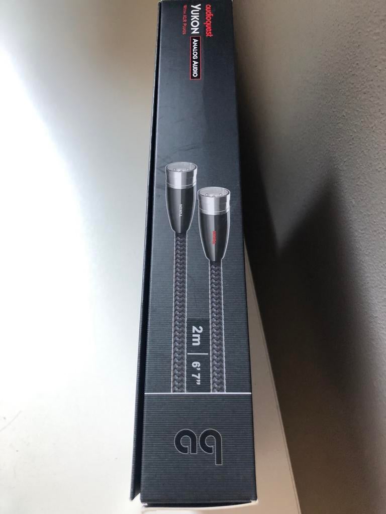 AudioQuest Yukon XLR Analoge Audio Interlink Kabel 2m, Ophalen of Verzenden, Nieuw, Minder dan 2 meter, Interlink-kabel