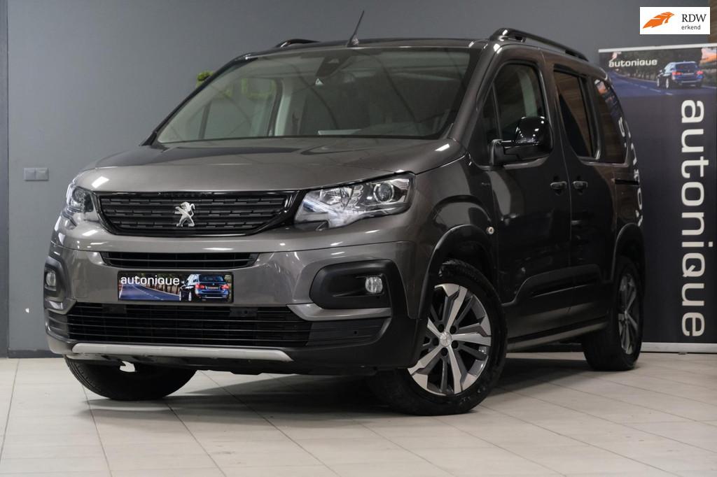 Peugeot Rifter 1.2 Puretech GT-Line |PANORAMADAK| 46dkm Auto, Stof, Gebruikt, Zwart, 1199 cc