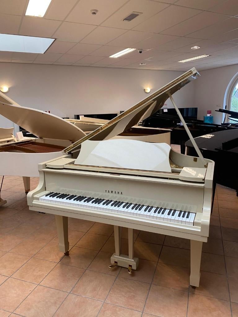 Yamaha G-2 vleugel * Prachtig instrument * MAAND DEAL *, Muziek en Instrumenten, Piano's, Verzenden, Wit, Zo goed als nieuw, Hoogglans