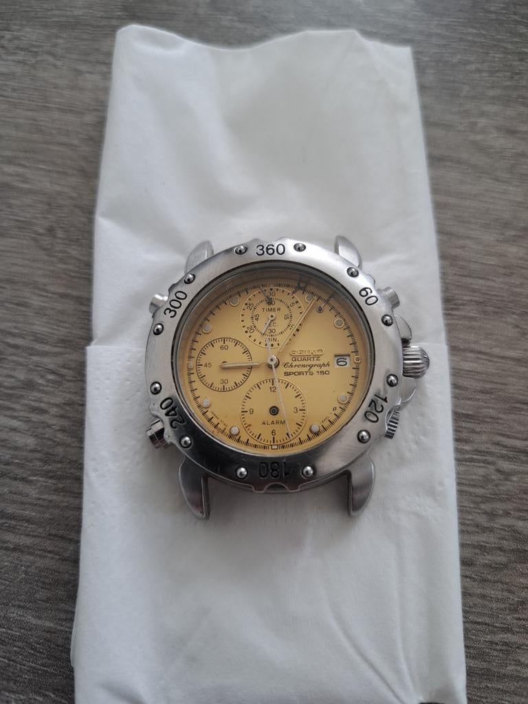 Seiko 5t52b choronograph, Ophalen of Verzenden