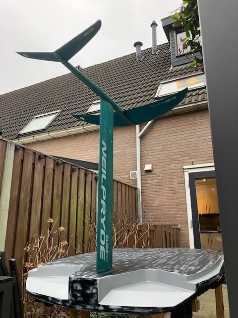 Neilpryde glide foil met twee maten frontwing, Ophalen of Verzenden, Gebruikt, 7 m² of meer