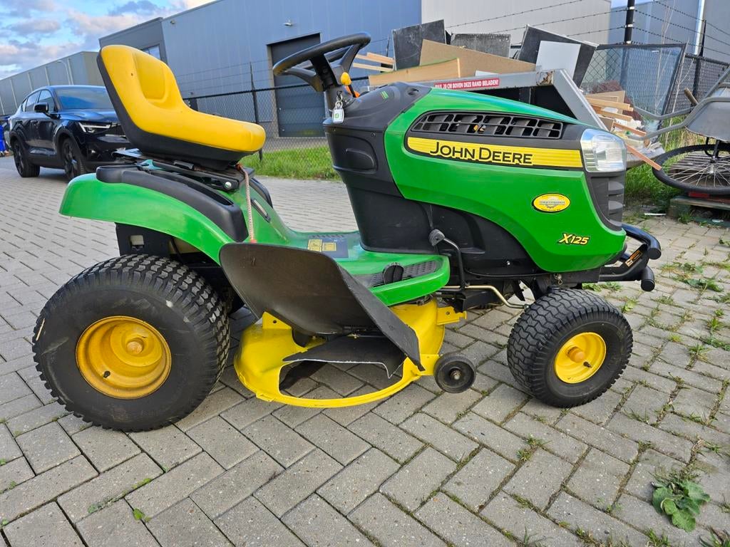John Deere X125 zitmaaier, Tuin en Terras, Zitmaaiers, Ophalen of Verzenden, Gebruikt
