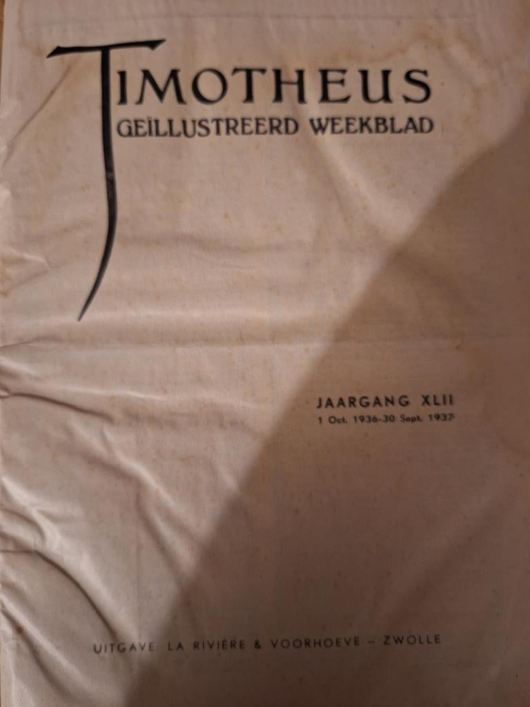 Timotheus jaargang, Ophalen of Verzenden