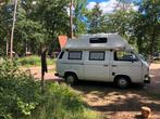 VW T3 hoogdak buscamper (wegenbelasting vrij) bj. 1985, Buscamper of Camperbus, Volkswagen, Particulier, Tot en met 4