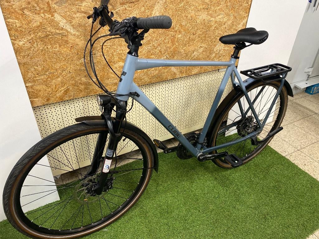 CUBE KATHMANDU SL 2023 HERENFIETS SHIMANO XT 3X10, Overige merken, Vering, Ophalen of Verzenden, Zo goed als nieuw