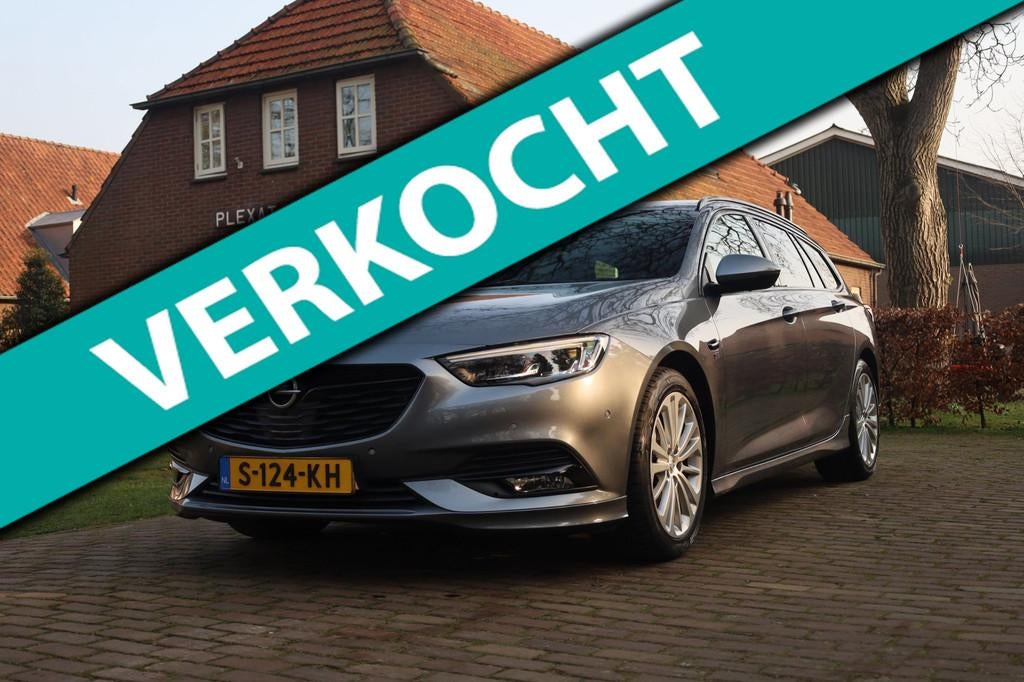 Opel Insignia Sports Tourer 1.6 Turbo Executive Aut. | OPC-L, Gebruikt, 4 cilinders, Leder en Stof, 1452 kg