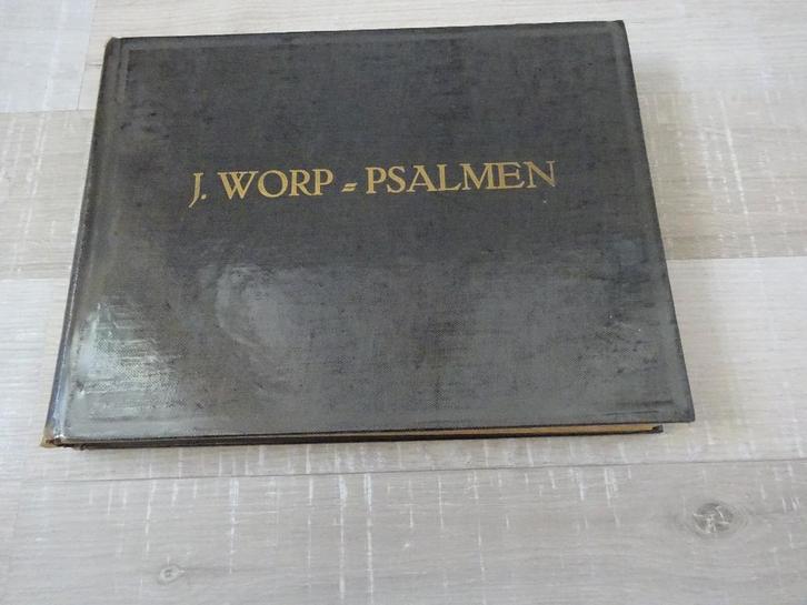 J. WORP - PSALMEN, Muziek en Instrumenten, Bladmuziek, Gebruikt, Overige soorten, Religie en Gospel, Piano, Orgel, Koor, Ophalen of Verzenden