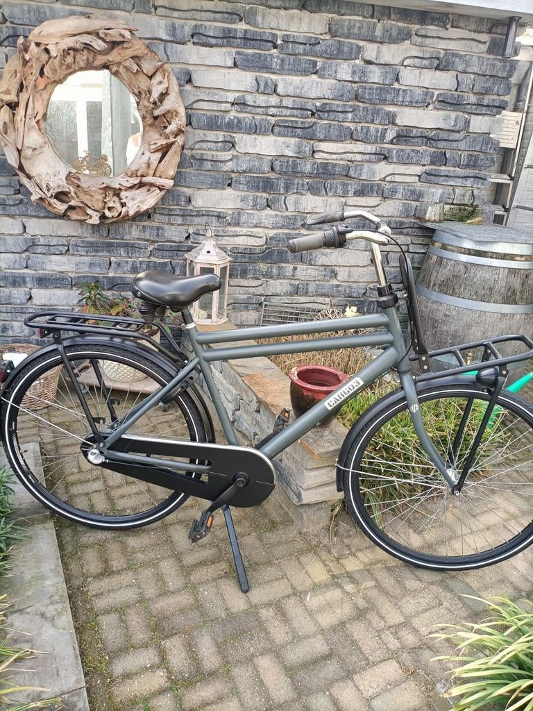 Heren transport fiets bakfiets oerdegelijke fiets, Ophalen, Gebruikt, Overige merken, Versnellingen