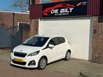 Peugeot 108 Première 1.0 E-vti 5DRS LED/CV/NIEUWE KOPPELING!, Auto's, Voorwielaandrijving, Stof, 4 stoelen, Wit