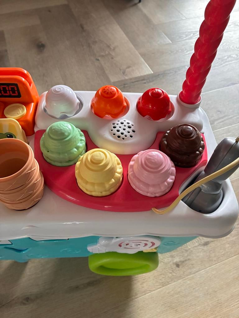 Vtech Schep & Leer IJscokar, Ophalen, Gebruikt, Overige typen, Met geluid