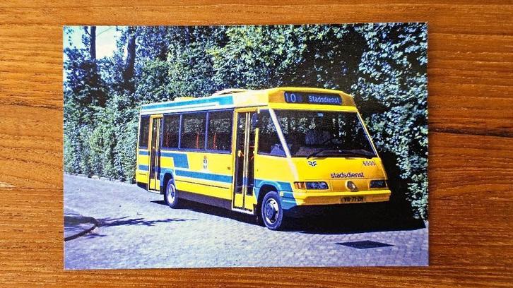 Foto BUS VAD Apeldoorn 6005, Verzamelen, Spoorwegen en Tramwegen, Gebruikt, Tram, Overige typen, Verzenden