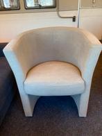 2x Lichtgrijze fauteuil, Ophalen, Gebruikt, 75 tot 100 cm, 75 tot 100 cm