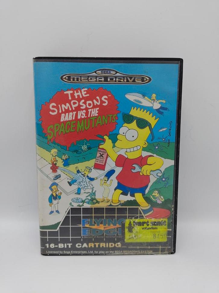 The Simpsons: Bart vs. the Space Mutants - Sega Mega Drive, Spelcomputers en Games, Games | Sega, Gebruikt, Mega Drive, Platform