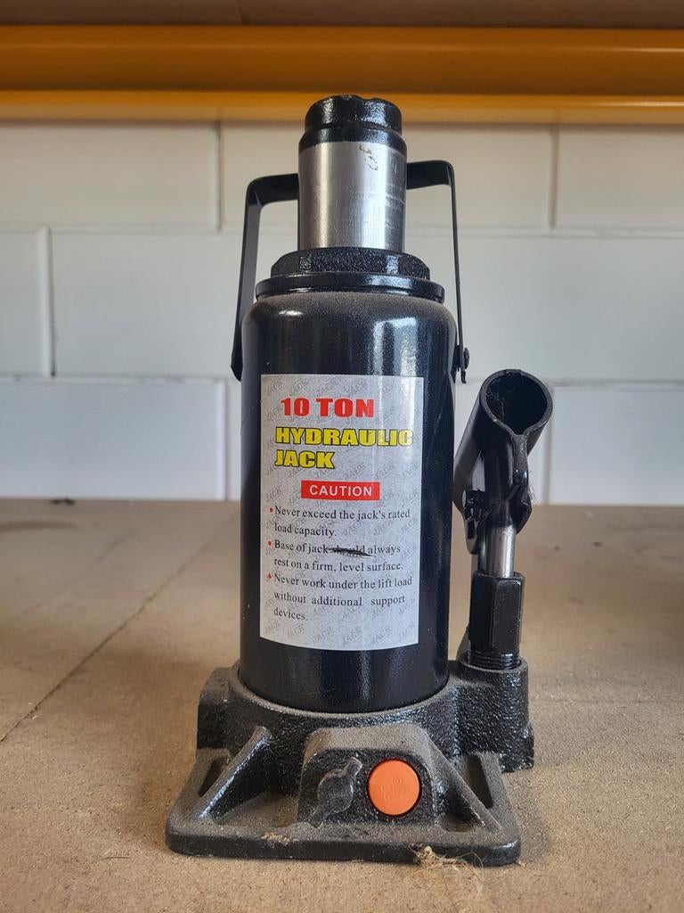 Wiltec 10 Ton Hydraulische Potkrik 8 stuks, Ophalen, Zo goed als nieuw, Hydraulisch, Potkrik