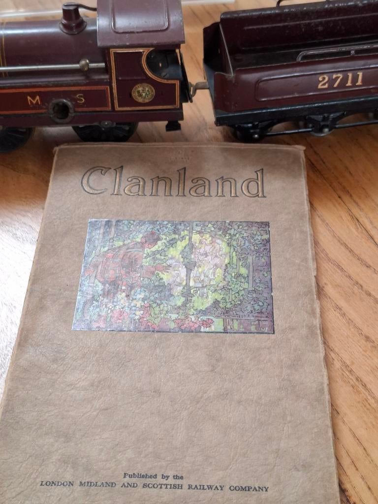 Clanland boekje over Schotland en Flying Scotsman, Ophalen of Verzenden